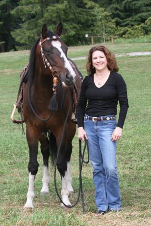 Steph&amp;MrLewis_August2013_saddled2